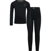 Odlo Natural Merino 200 Base Layer Set Schwarz 116