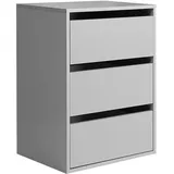 Forte Carryhome Schubkasteneinsatz, Grau, 51 x 39.60 x 70.60 cm Schlafzimmer, Kleiderschränke, Schrankzubehör