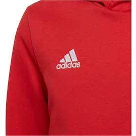 adidas Entrada 22 Sweat Hoodie Kinder Kapuzenpullover - rot 140