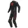 Dainese Demon Sprint 2-Teiler Motorrad Lederkombi, schwarz-rot, Größe 62 für Männer
