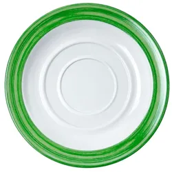 WACA 1938 Untertasse zur Tasse und Maxi-Tasse (200 ml / 280 ml) ∅ 140 mm Bistro grün