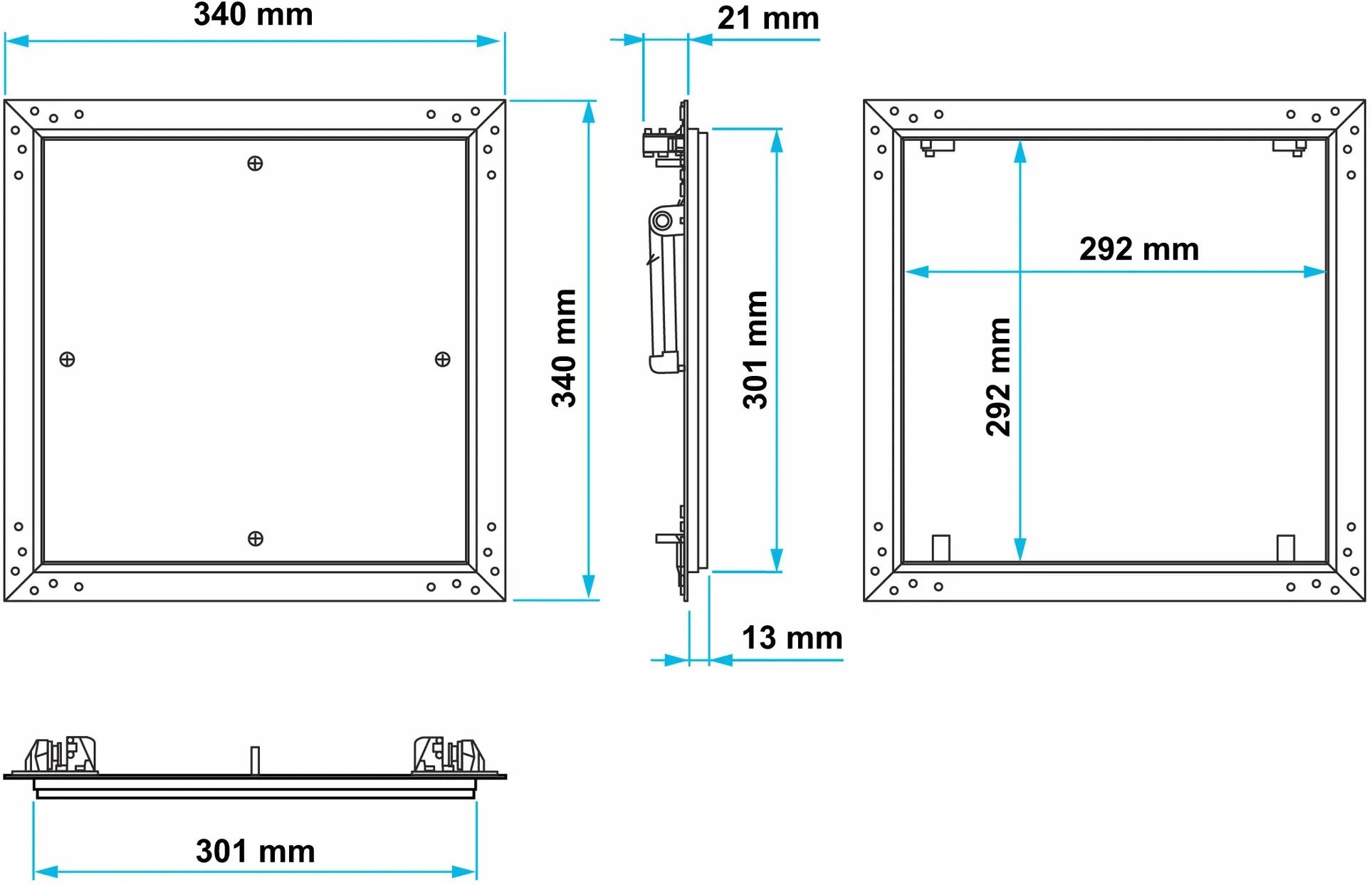 Revisionsklappe  300x300 AQUA