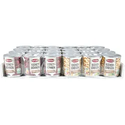 Beste Ernte Hülsenfrüchte 3x130g Abtropfgewicht, verschiedene Sorten, 8er Pack