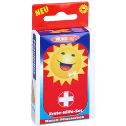 Erste Hilfe-set Metall Pflasterbox 36 St