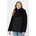 Lpo Steppjacke LPO Damen 40/42 M schwarz 100 Polyester tailliert hüftbedeckend Jacken Steppjacke hochgeschlossener Kragen mit Sherpa-Fleece