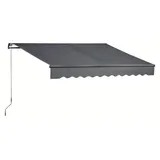 Gelenkarmmarkise Aventura 4x2,5m Anthrazit