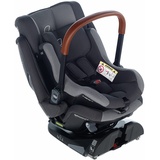 Jané Groowy + Nest, Autokindersitz inklusive Babyschale, von 40 bis 150 cm, iSize, Isofix, mitwachsend