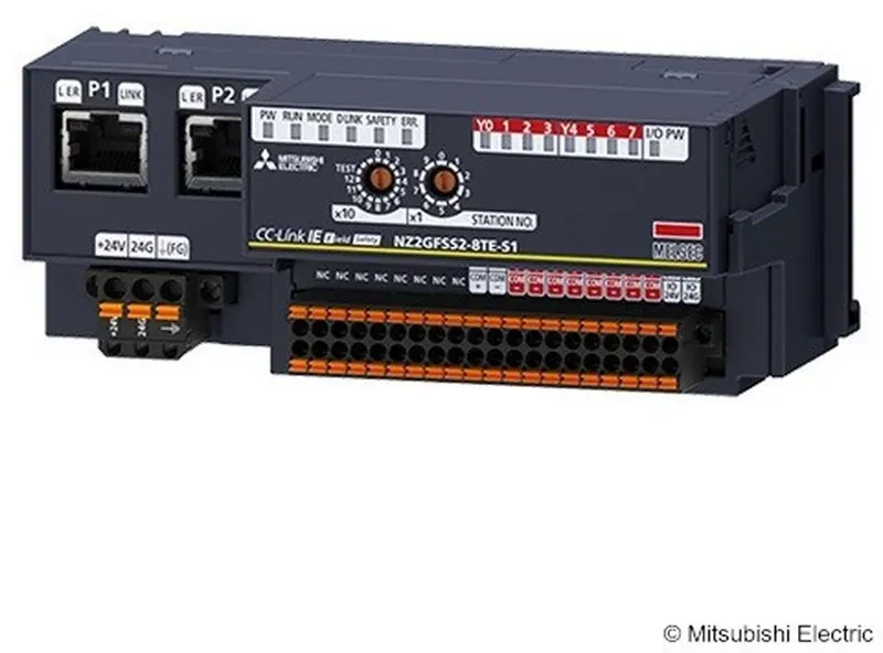 Mitsubishi Electric SPS CC-Link IE Field NZ2GFSS2-8TE-S1