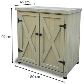 HABAU Laura 0,8 x 0,45 x 0,92 m grau