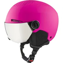 Alpina Sports ALPINA Zupo Visor Q-lite Skihelm, pink matt, 51-55 cm