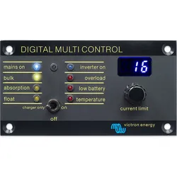 Victron Digital Multi Control 200/200A für Multi(Plus) und Quattro Wechselrichter/Ladegeräte