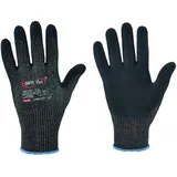 optiflex Schnitthandschuh Comfort Cut Gr.8 schwarz meliert/schwarz EN 388 PSA II 12 PA