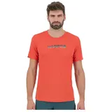 Karpos Loma Kurzarm-t-shirt - Paprika / Sea Spray - 2XL