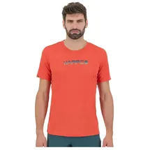 Karpos Loma Kurzarm-t-shirt - Paprika / Sea Spray - 2XL