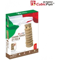 Cubic Fun Cubicfun Puzzle 3D Krzywa Wieza w Pizie (30 Teile)