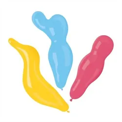 Papstar 120 Luftballons farbig sortiert Figures