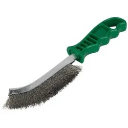 Allzweckbürste 260x10x28mm 1 Reihen/E 0,3mm PREMIUM Edelstahl