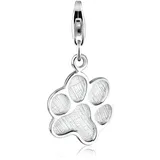 Elli Charm Katzenpfote Silber 925