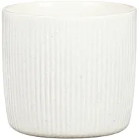 Scheurich Solido Linea, Blumentopf aus Keramik, Farbe: Perla, 21,2
