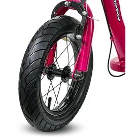 HyperMotion Kinderroller 12 Zoll pink/rot