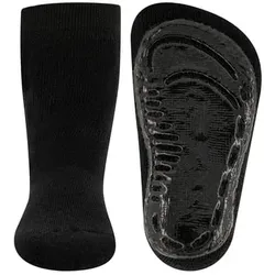 Ewers Stoppersocken Softstep Uni schwarz, 23/24