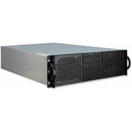 Inter-Tech 3U-30255 Rack Schwarz, Edelstahl