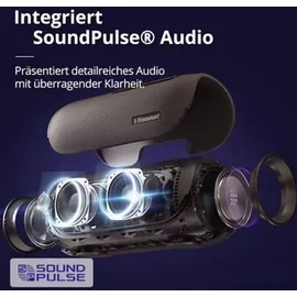 COFI Tronsmart Bang wasserdichter kabelloser Bluetooth-Lautsprecher 60W mit Powerbank-Funktion schwarz