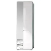 Stella Trading SPICE Garderobenschrank 60 x 198 x 40 cm weiß