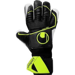 Uhlsport Supersoft HN Flex Frame Kinder und Erwachsene Torwarthandschuhe Noir/Jaune Fluo, 5