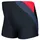 Aquarti Badehose Gestreift mit Motiven Rot/Schwarz 140