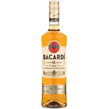 BACARDÍ Carta Oro Superior Gold Rum, 37,5% Vol., 100 cl/ 1 l, legendärer goldener Karibik-Rum aus dem Hause BACARDÍ, perfekt für Cuba Libre