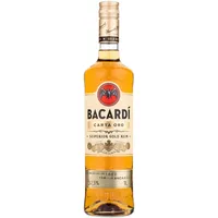 BACARDÍ Carta Oro Superior Gold Rum, legendärer goldener Karibik-Rum aus dem Hause BACARDÍ, perfekt für Cuba Libre, 37,5% Vol., 100 cl/ 1 l