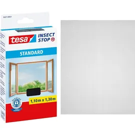 Tesa Fliegenschutzgitter Insect Stop Standard 110 x 130 cm Anthrazit