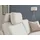 Candy Ecksofa "Mainau modern und elegant, mit gutem Sitzkomfort, L-Form", weiß, B:257cm H:89cm T:220cm, Struktur ( 100% Polyester);Luxus-Microfaser weich: 98% Polyester, 2% Nylon, ;Struktur weich (mit Wasser zu reinigen): 16% Baumwolle, 79% Polyester, 5%