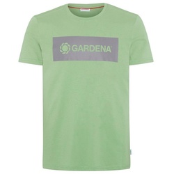 GARDENA T-Shirt mit GARDENA Frontprint grün