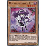 LDS2-DE097 - Hexe der schwarzen Rose - Common - DE - im Set mit Ultrapro Toploader - Yugioh