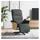 vidaXL Relaxsessel Dunkelgrau Stoff 83 x 104 x 83 cm Grau drehbar mit Fußteil