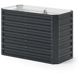 Oskar OK-Living Hochbeet 120 x 60 x 80 cm Anthrazit