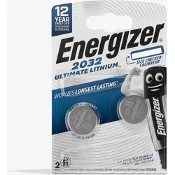 Batterien Knopfzelle CR2032 - Energizer 2 St. EINHEITSFARBE NO SIZE