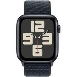 Apple Watch SE 2023 GPS 44 mm Aluminiumgehäuse mitternacht, Sport Loop mitternacht