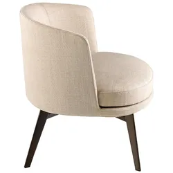AC ANGEL CERDÁ Angel Cerdá  Sessel aus cremefarbenem Stoff 5108C