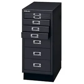 BISLEY MultiDrawer Schubladenschrank 27,8 x 38 x 67 schwarz