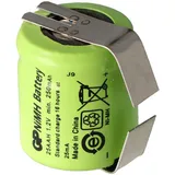 GP GP25AAH Akku NiMH 1/3 AA Mignon Lötfahne U-Form