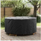 vidaXL Gartenmöbelabdeckung 200 x 200 x 71 cm Schwarz