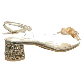 LAURA VITA Damen Sandalen #SeoVarYear# für Damen, gold, | Gr.: 39