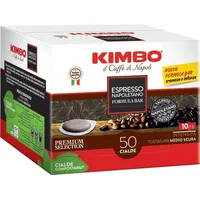 Kimbo Padhalter Kaffeepads 50PZ + Caffe' Espresso Napoletano Gemahlen Postfrisch