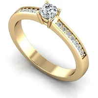 Verlobungsring VR05 750er Gelbgold - 3337