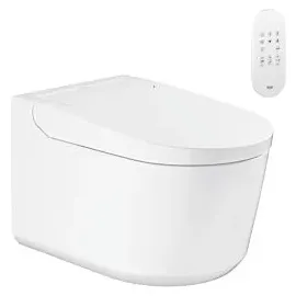 Grohe Sensia Dusch-WC Komplettanlage für Unterputzspülkästen, Wandmontage, alpinweiß