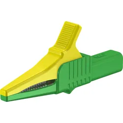 Stäubli Electrical Connectors Stäubli XKK-1001, Test-Clip, Grün, Gelb, Messing,