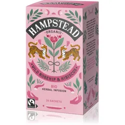 Hampstead Tea London Wild Rosehip & Hibiscus BIO portionierter Tee 20 St.